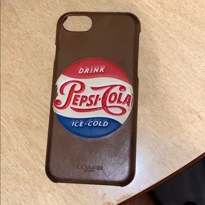 Vintage Pepsi coach IPhone 6/6s/7/8 case